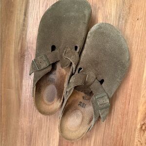 Birkenstock Boston clogs  - thyme color women’s 39